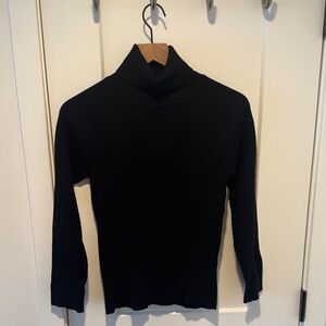 525 America Black Turtleneck Sweater